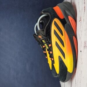 Adidas Ozelia Black Semi Impact‎ Orange Men's Sneakers Size 7.5